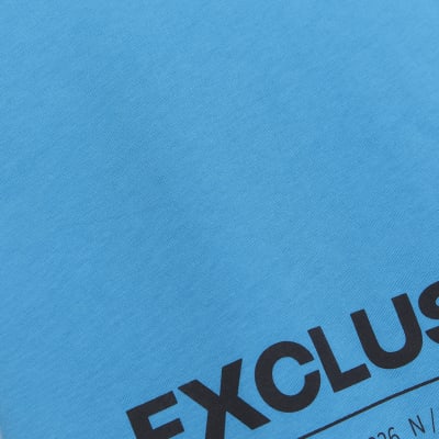 Mini Boys Blue Graphic T-shirt