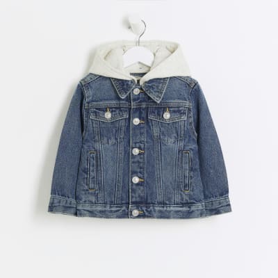 River island boys deals denim jacket