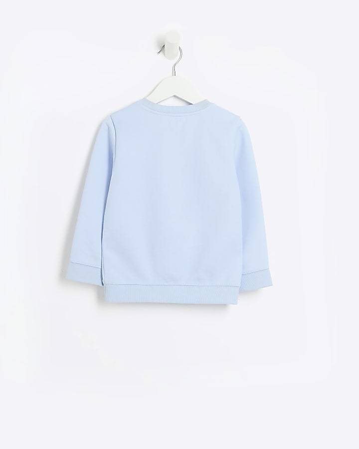 Mini Boys Blue Maison Riviera Sweatshirt