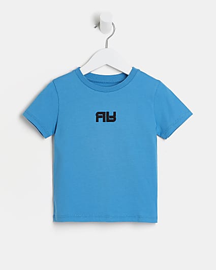 Mini boys blue RI t-shirt