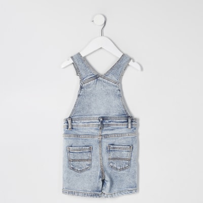 river island denim dungarees