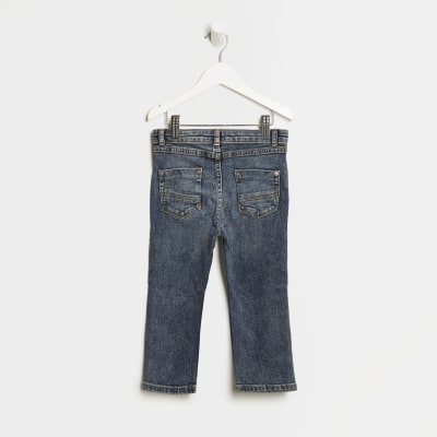 Mini boys blue skinny fit jeans