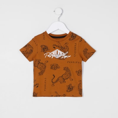 tiger print shirt for boys