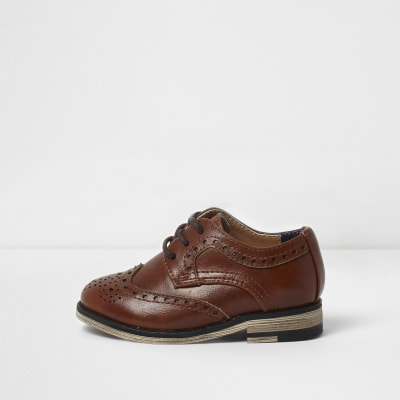 next boys brogues