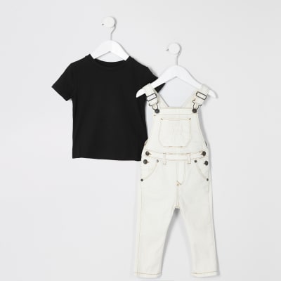 river island dungaree dress