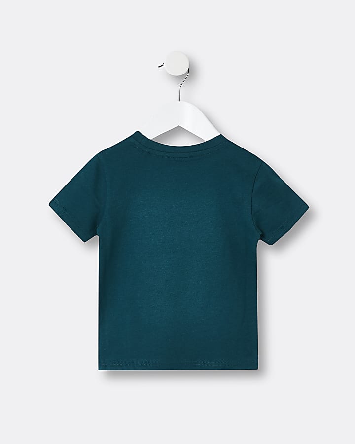 Mini boys green RVR t-shirt
