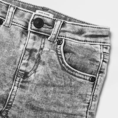 boys grey skinny jeans