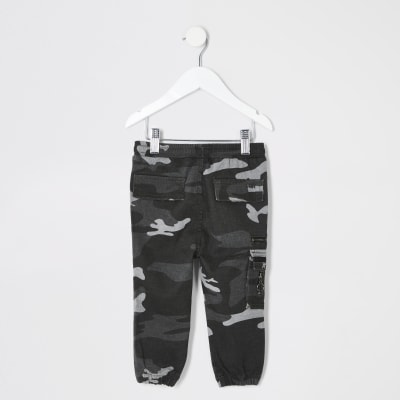 camo utility joggers