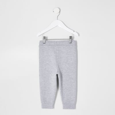 boys with grey joggers