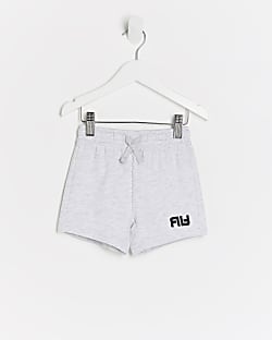 Mini boys grey RR shorts