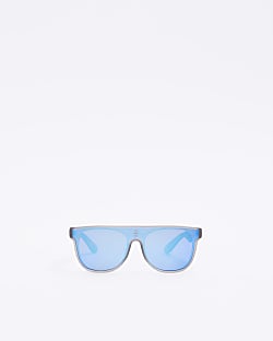 Mini boys grey visor sunglasses