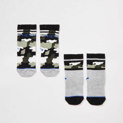 boys camo socks