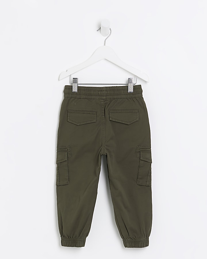 Mini boys Khaki Cargo Trousers
