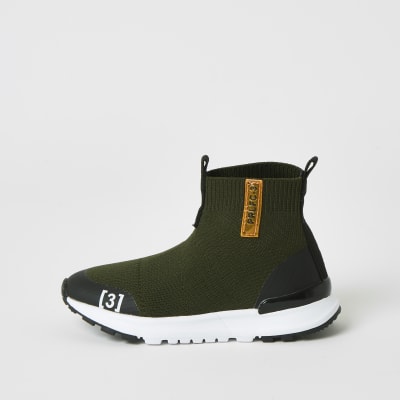 river island high top trainers