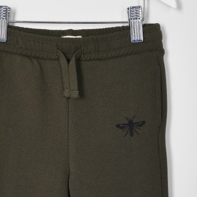 Mini Boys Khaki Joggers