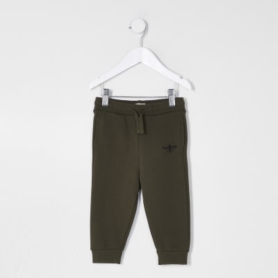 Boys khaki deals joggers