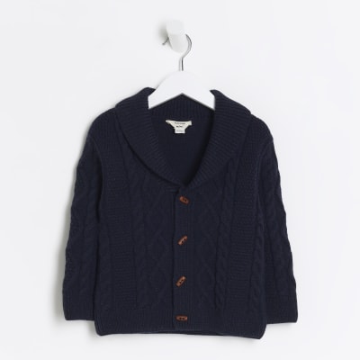 Baby boy shawl clearance cardigan