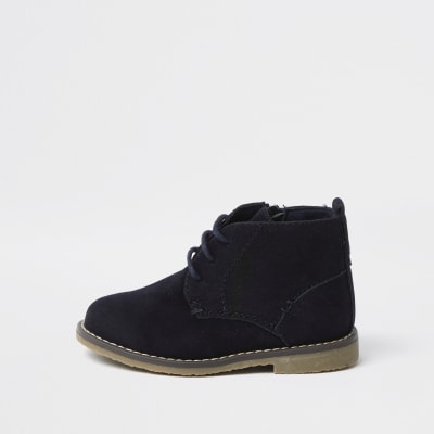 boys navy boots