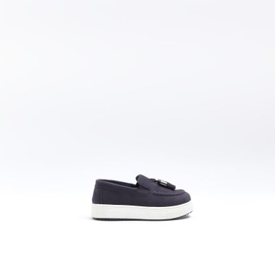 Baby boy best sale navy loafers