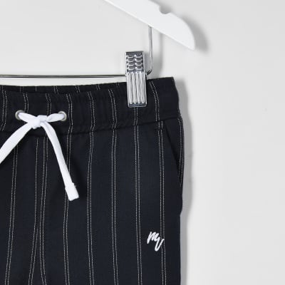 pinstripe joggers