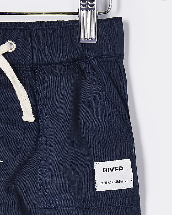 Mini boys navy River trousers