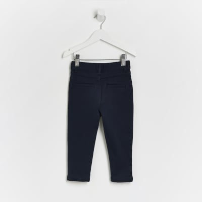Mini boys Navy Smart Trousers