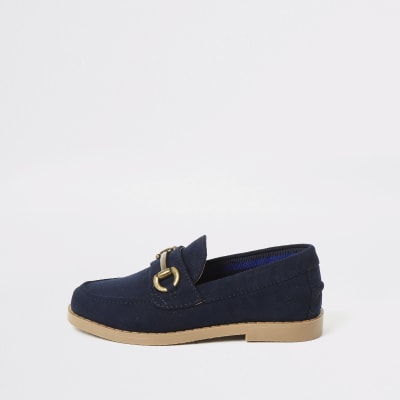 boys suede loafers