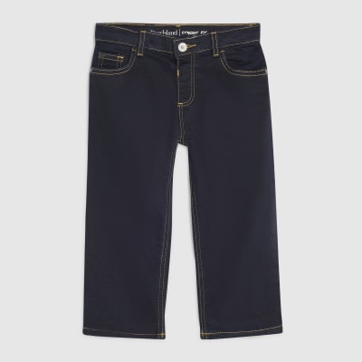 Mini Boys Navy Straight Jeans