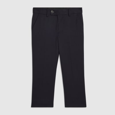 Mini Boys Navy Tailored Suit Trousers