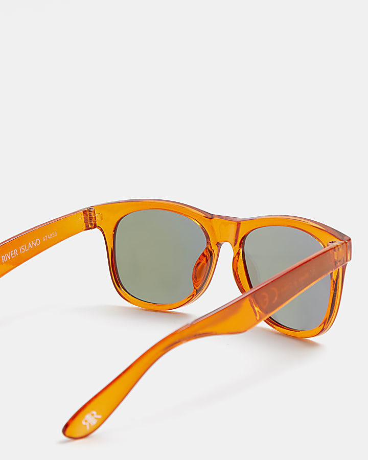 Mini boys orange neon sunglasses