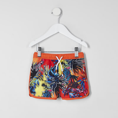 tropical swim shorts