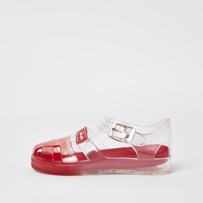 red jelly sandals for toddlers