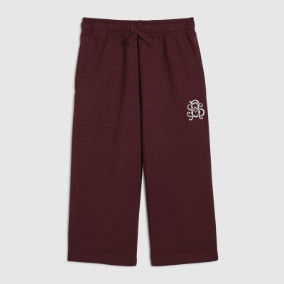 Mini Boys Red RI Wide Leg Joggers