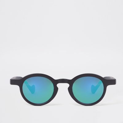 Mini boys revo lens round sunglasses