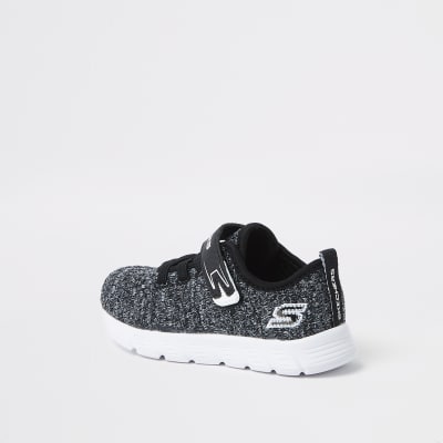 skechers knitted trainers