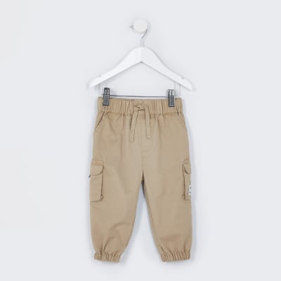 stone cargo trousers