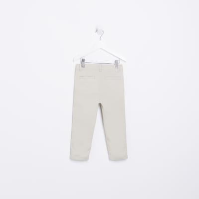 Mini boys stone chino trousers