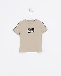 Mini boys stone graphic t-shirt