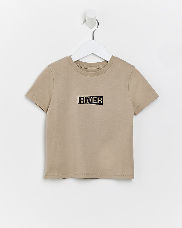 Mini boys stone River t-shirt