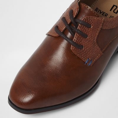 boys tan brogues