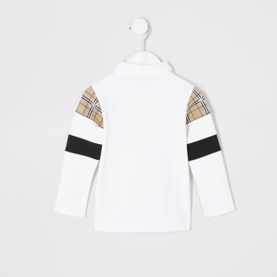 river island long sleeve polo