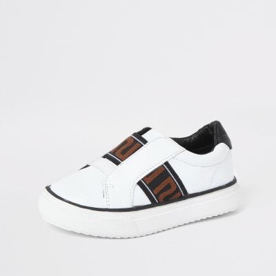boys slip on trainers