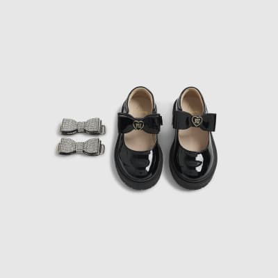 Chaussures Dolly River Island Rose à Volants - Taille 9 Fille, Occasion