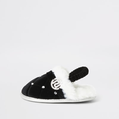 river island girls slippers