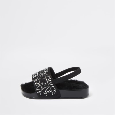 girls river island sliders