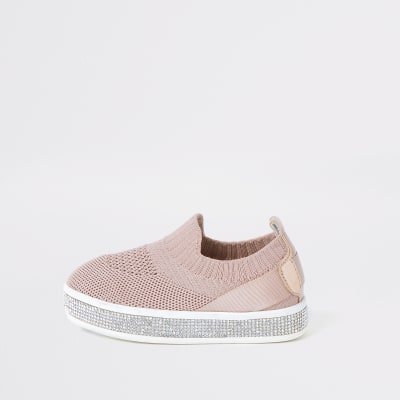 baby girl pink trainers
