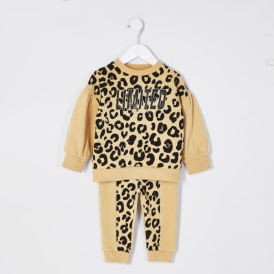 river island yellow leopard print dress