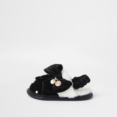 river island girls slippers