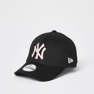 Mini Girls Black New Era Ny Cap River Island