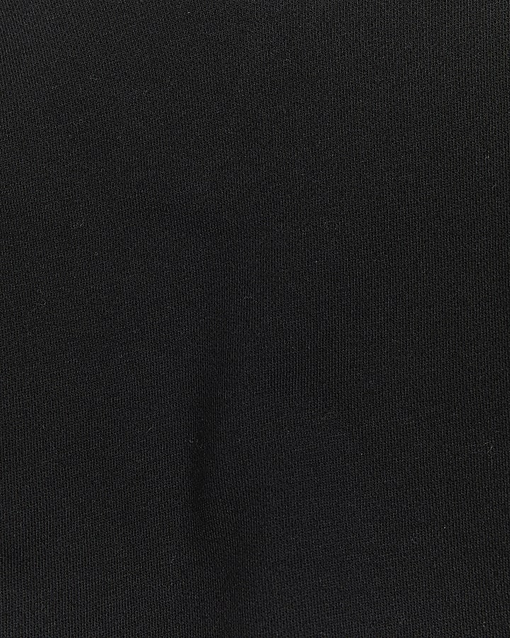 Mini Girls Black RI Logo Sweatshirt